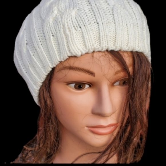 Cable knit‎ slouchy beret/tam - Picture 5 of 6
